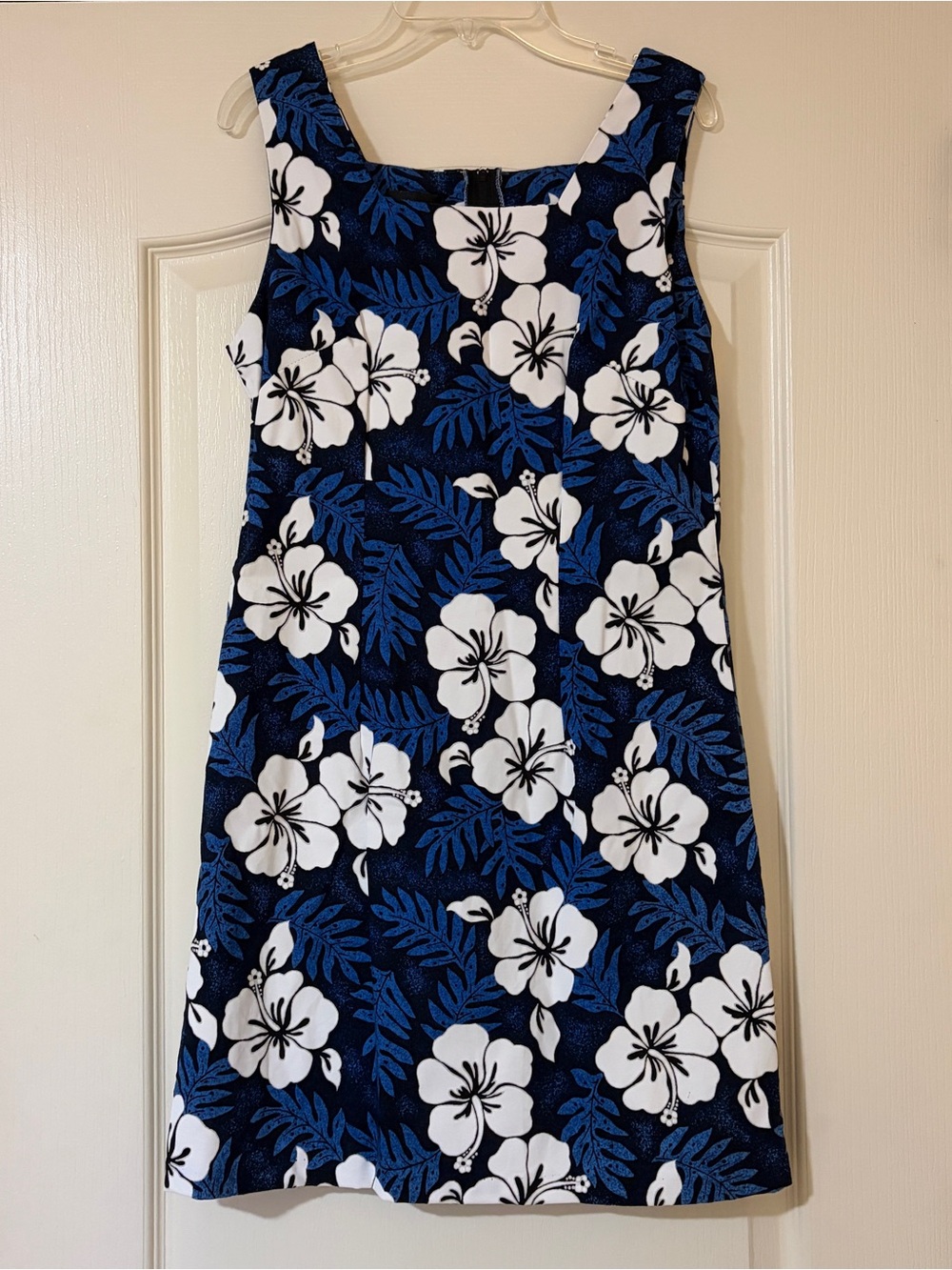 Maripe Navy Floral A-Line Skirt